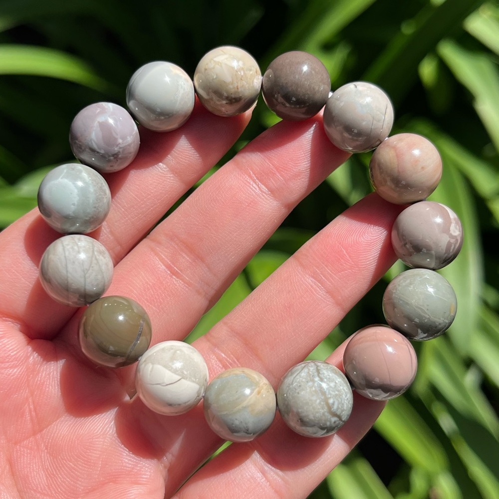 13mm chunky‎ Alashan Crystal bracelet 1477